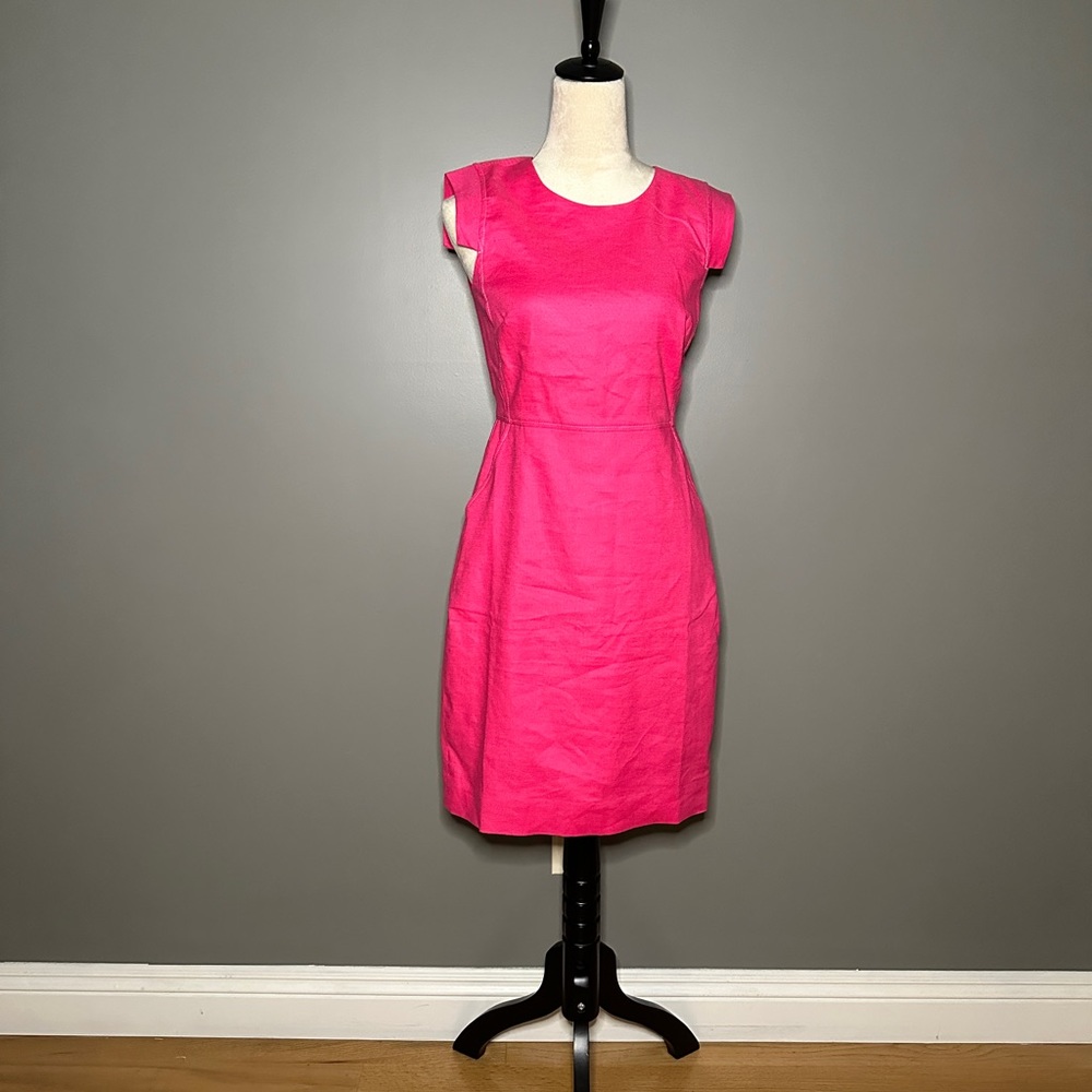 Linen Dress J Crew Petite